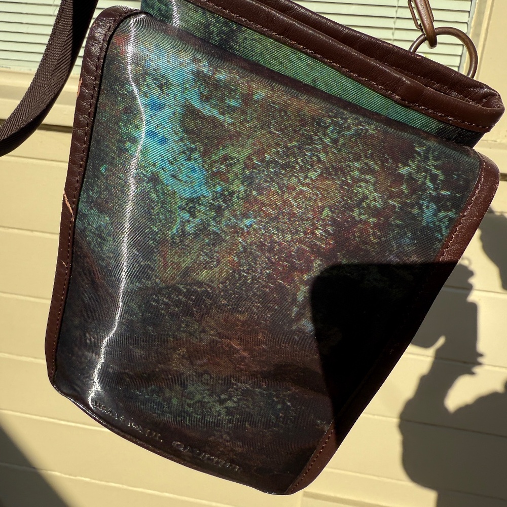 Jean Paul Gaultier Vintage 1995 V Cyber Bag, 2Way Shoulder or Crossbody - Picture 7 of 16